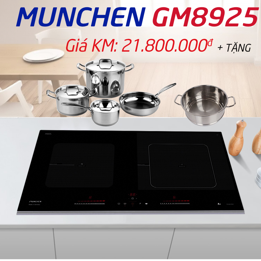 Khuyến mãi bếp từ Munchen gm 8925