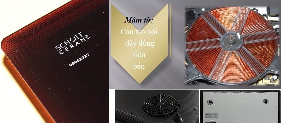 Linh kiện bếp từ munchen