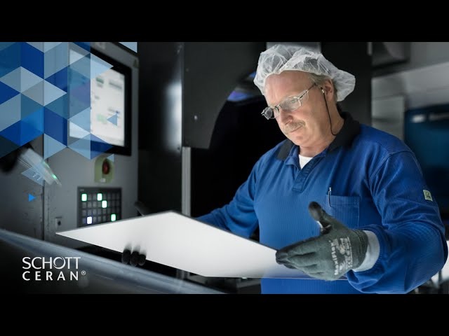 Công nghệ sản xuất kính Schott Ceran trên những chiếc bếp từ cao cấp