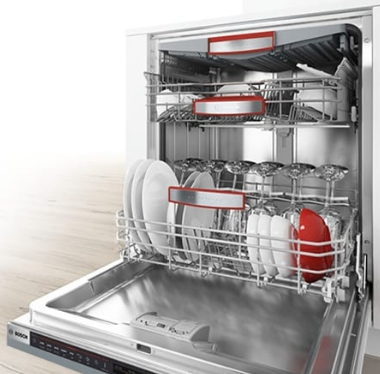 Máy có tính năng rửa kết hợp, thông minh