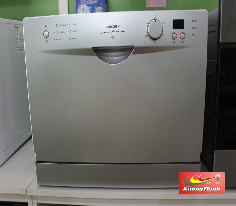 Ảnh thật máy rửa bát munchen C6