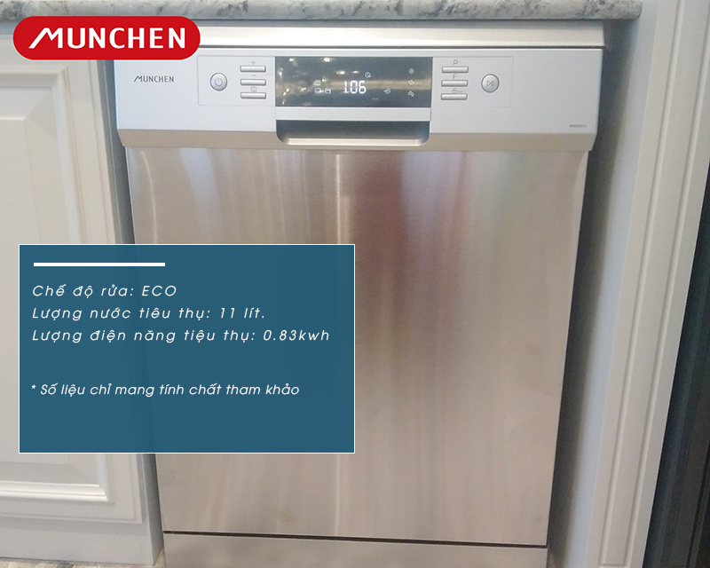 SO SÁNH MÁY RỬA BÁT MUNCHEN VÀ BOSCH