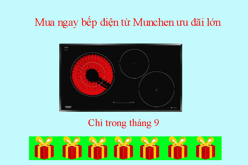 Mua bếp điện từ Munchen ưu đãi lớn