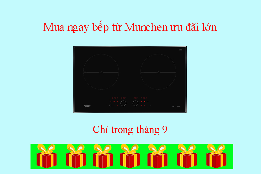 Mua bếp từ Munchen ưu đãi lớn