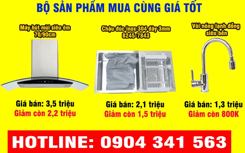 Bộ sản phẩm cùng giá  bếp từ Munchen M568I