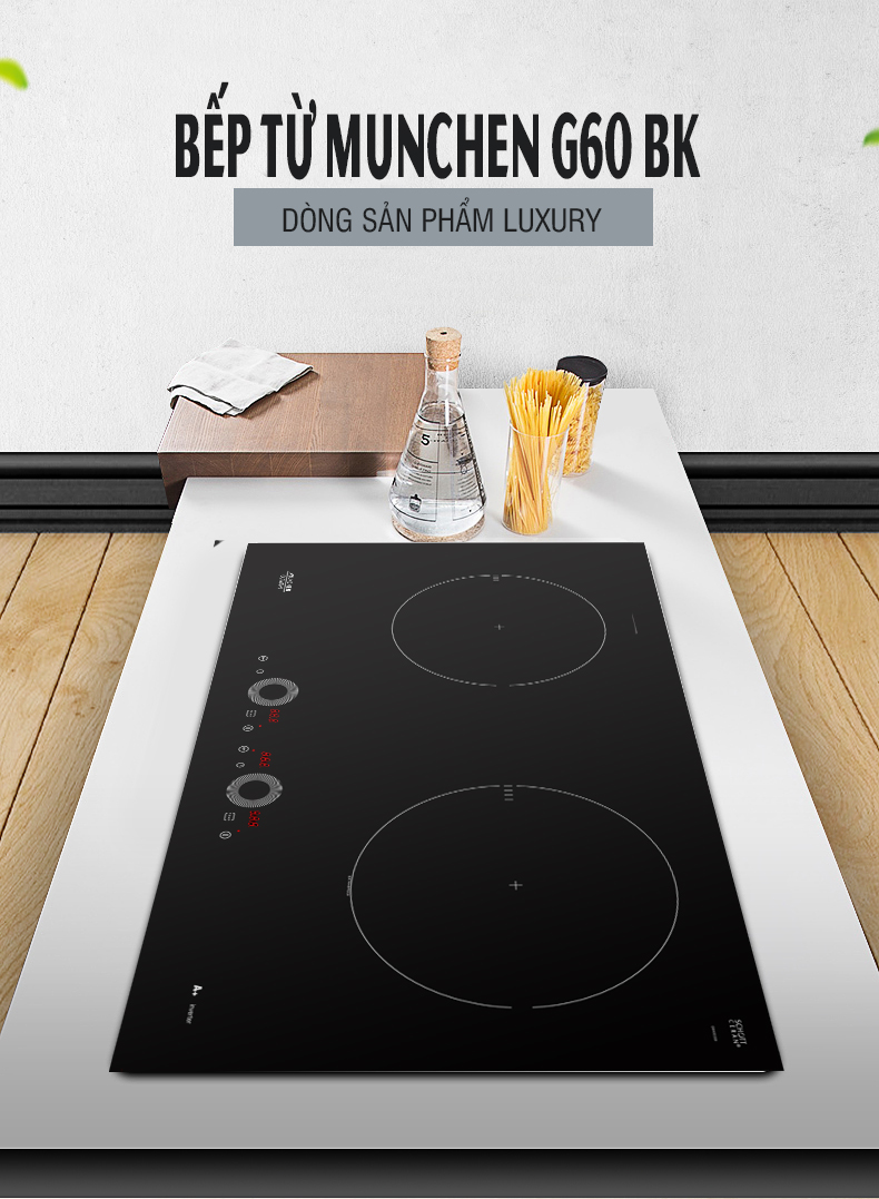 BẾP TỪ MUNCHEN G60 BK