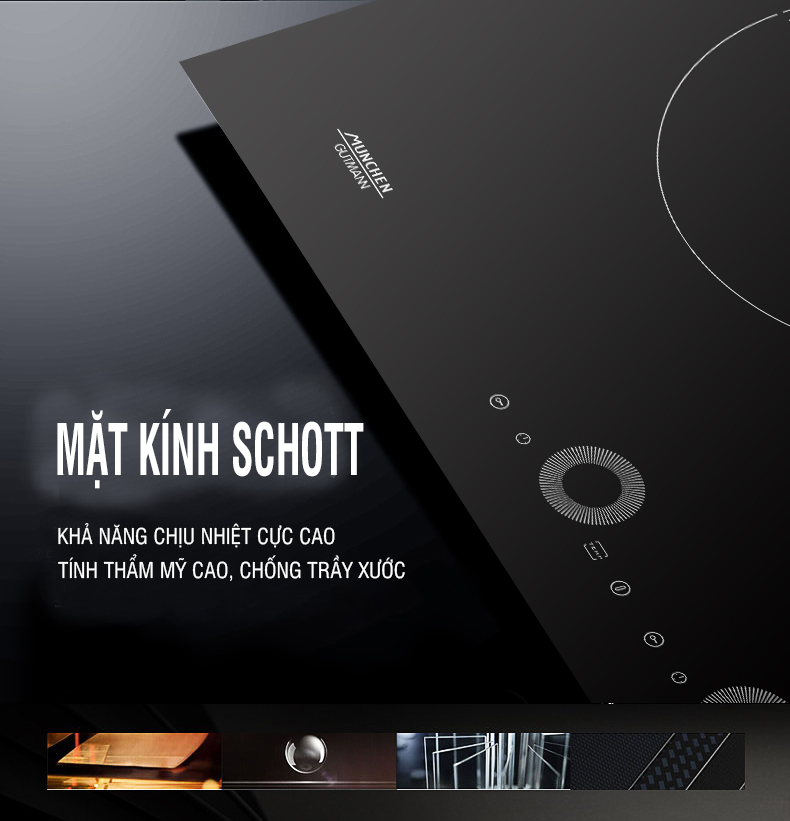 BẾP TỪ MUNCHEN G60 BK