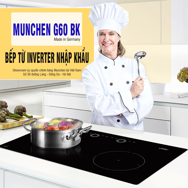 BẾP TỪ MUNCHEN G60 BK