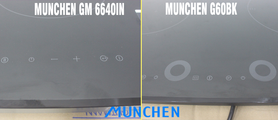 điều khiển bếp từ munchen g60bk và gm 6640in