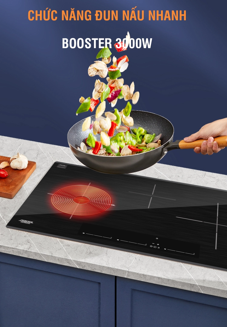 Chức năng Booster đun nấu nhanh