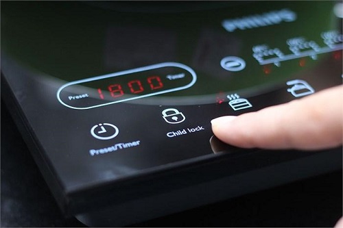 Tính năng khóa an toàn trẻ em của bếp từ munchen