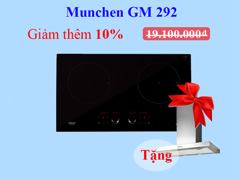 Ưu đãi khuyến mãi Bếp từ Munchen GM 292