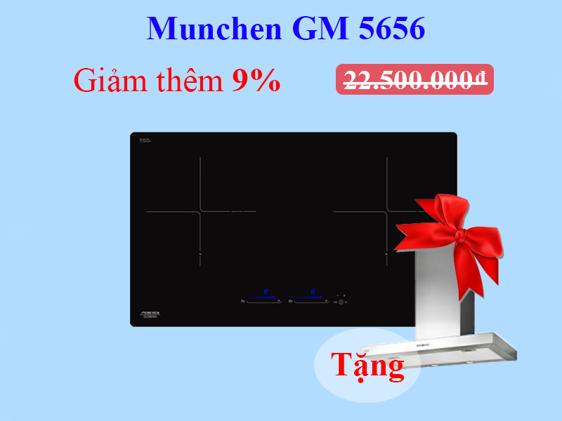 Ưu đãi khuyến mãi Bếp từ Munchen 5656