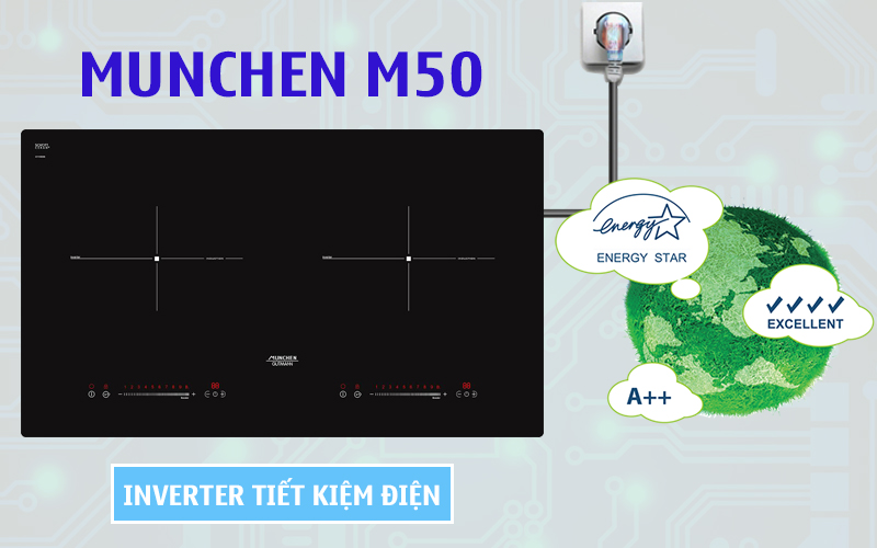 Vì sao nên chọn mua bếp từ Munchen M50 về dùng?