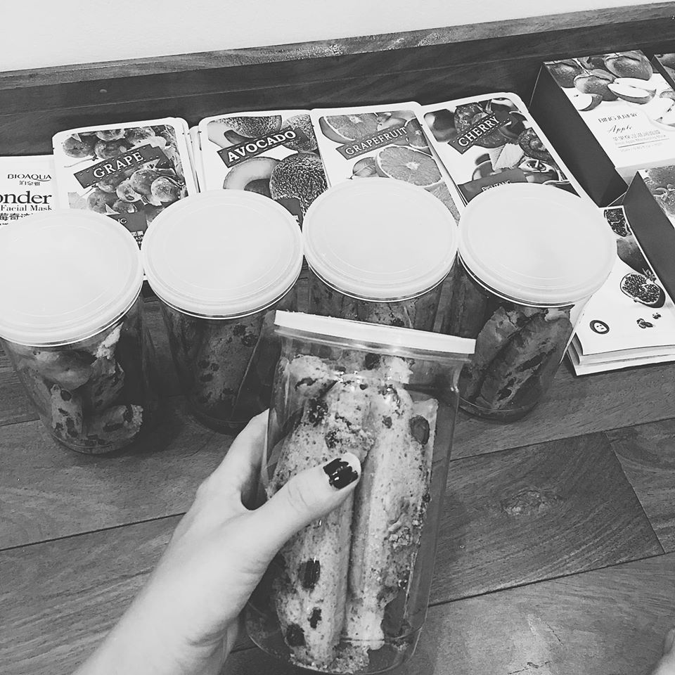 Bảo quản bánh Biscotti