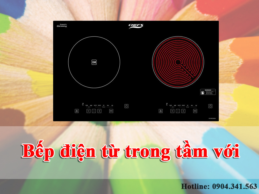 Bếp điện từ Chefs EH MIX2000A giá chỉ từ 5 triệu
