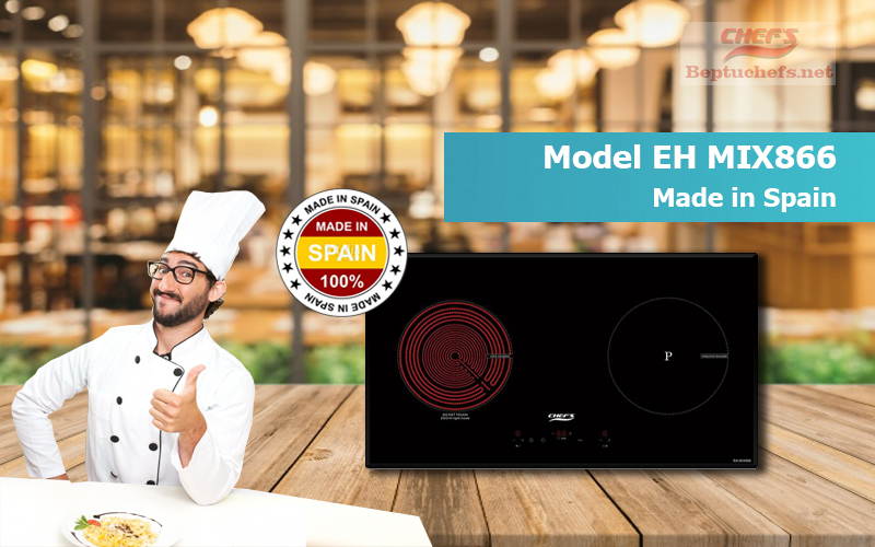 Model bếp điện từ Chefs EH MIX866