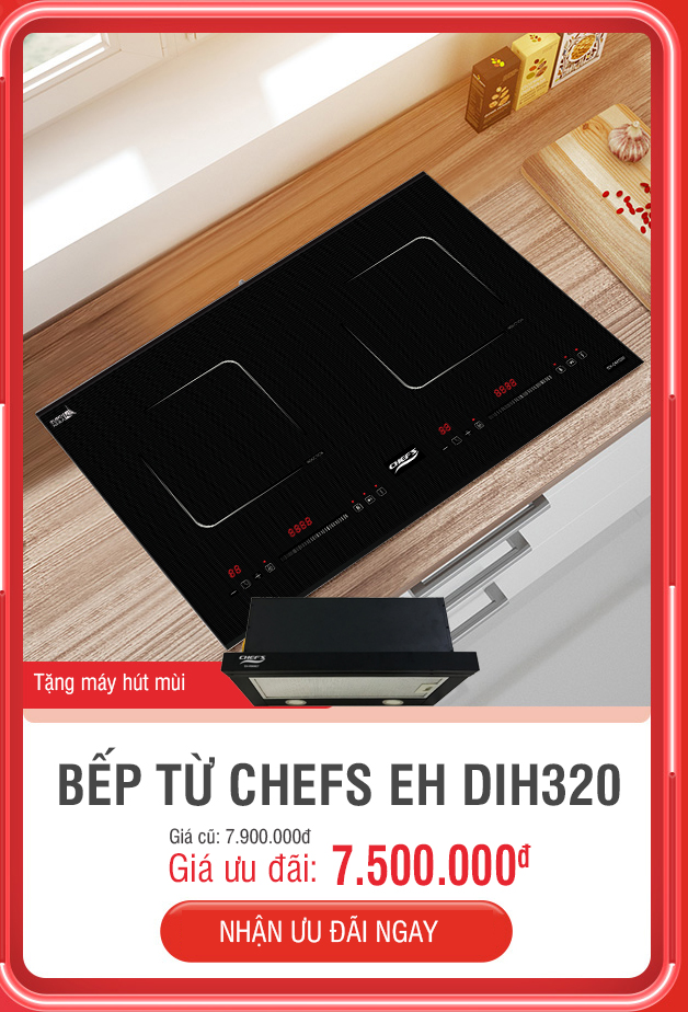  bếp từ chefs giá rẻ nhất