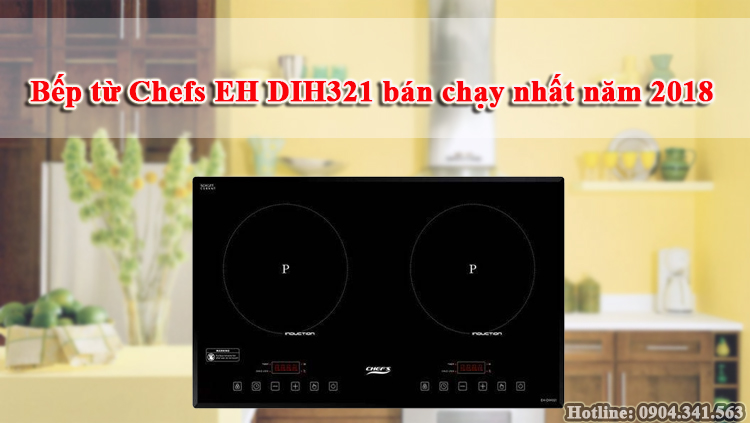 Bếp từ Chefs EH DIH321 giá bình dân lọt top 10