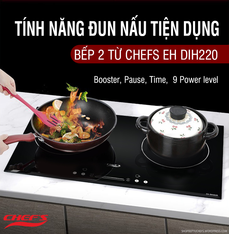 bếp từ chefs eh dih220