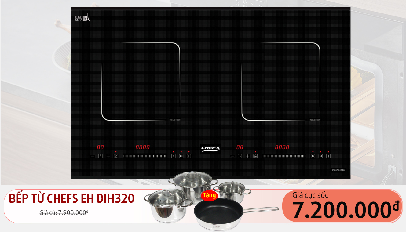 bếp từ chefs eh dih320 giảm giá