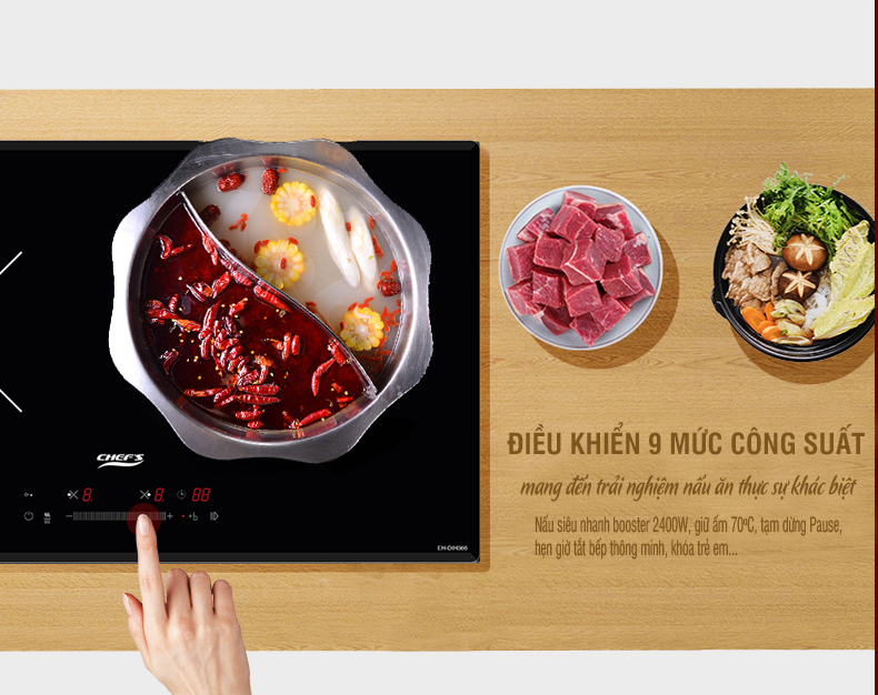 Đi tìm chiếc bếp từ Chefs nhập khẩu Đức giá rẻ nhất