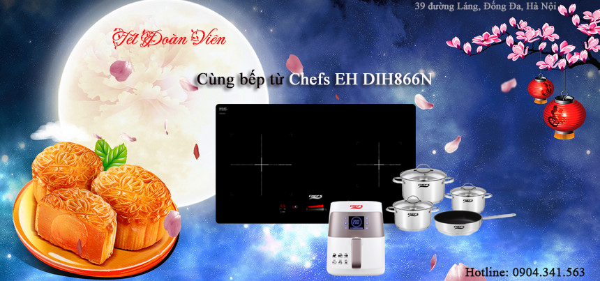 Rung rinh quà trung thu cùng bếp từ Chefs EH DIH866N