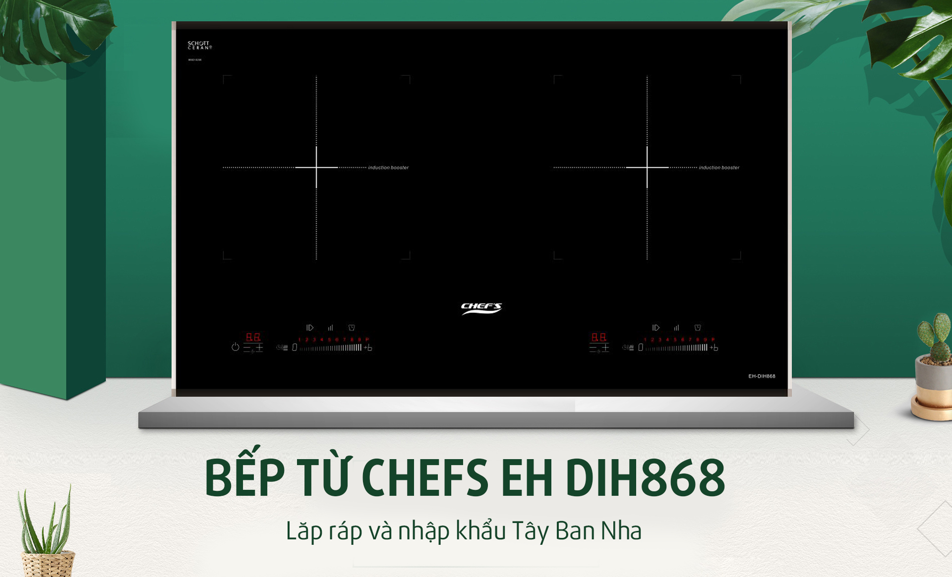 bếp từ chefs mẫu mới