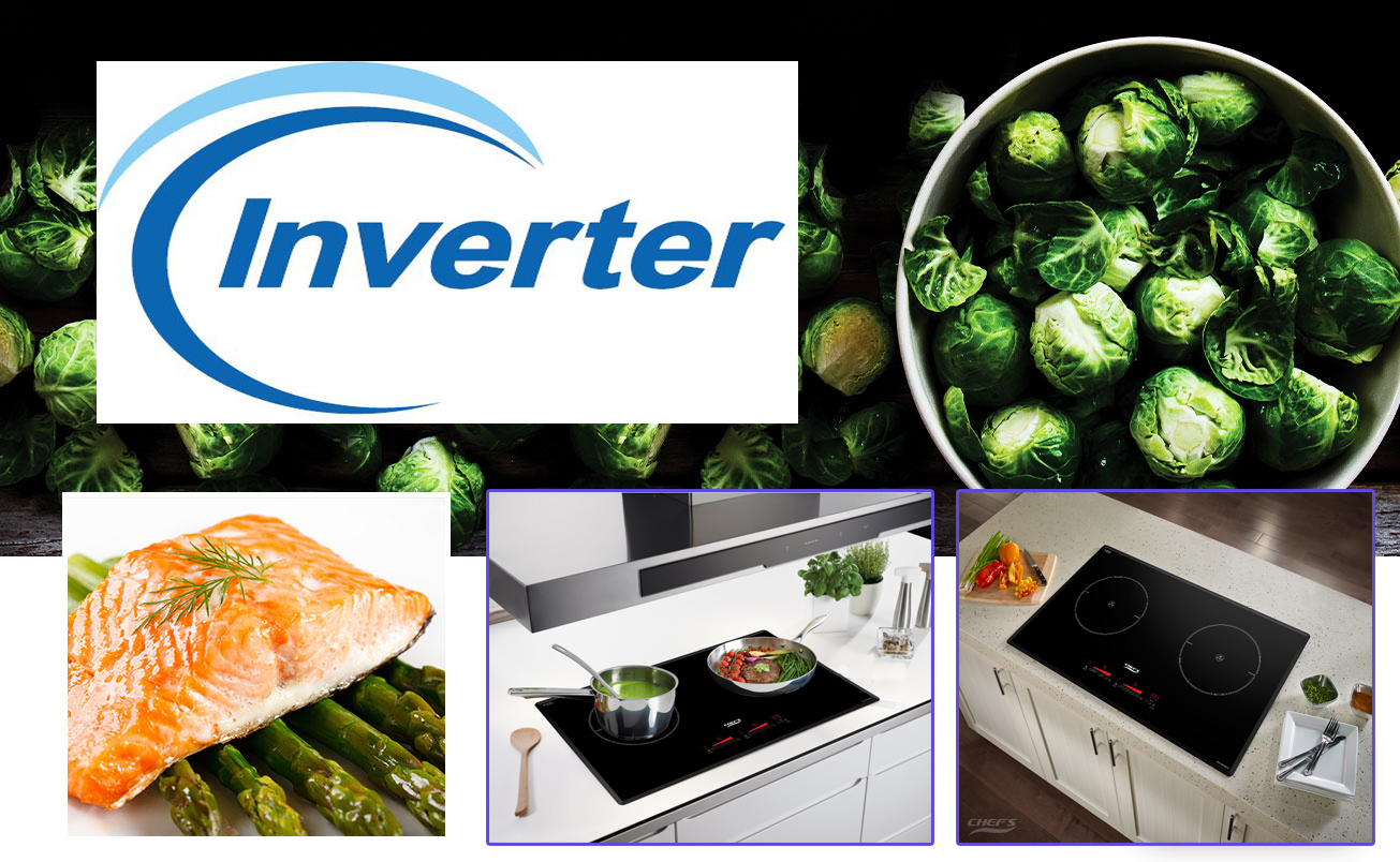 công nghệ inverter trên bếp từ chefs eh dih888