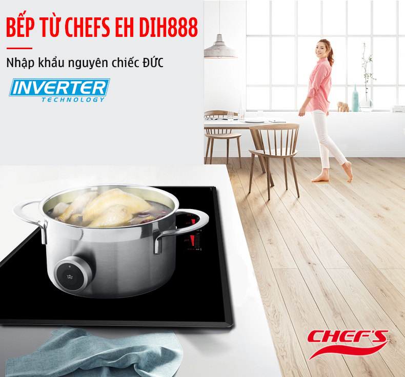 Bếp từ Chefs EH DIH888 có bền không?