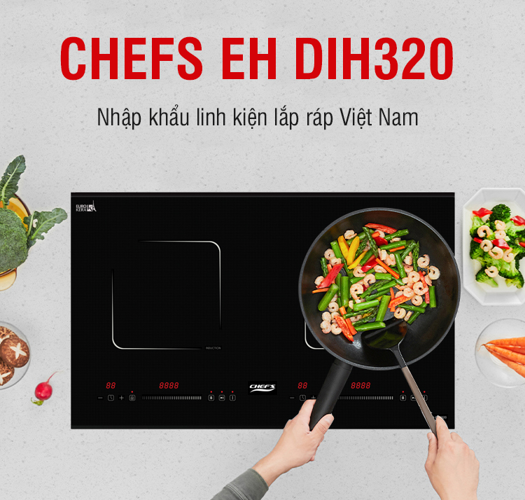 bếp từ chefs dưới 8 triệu đáng mua
