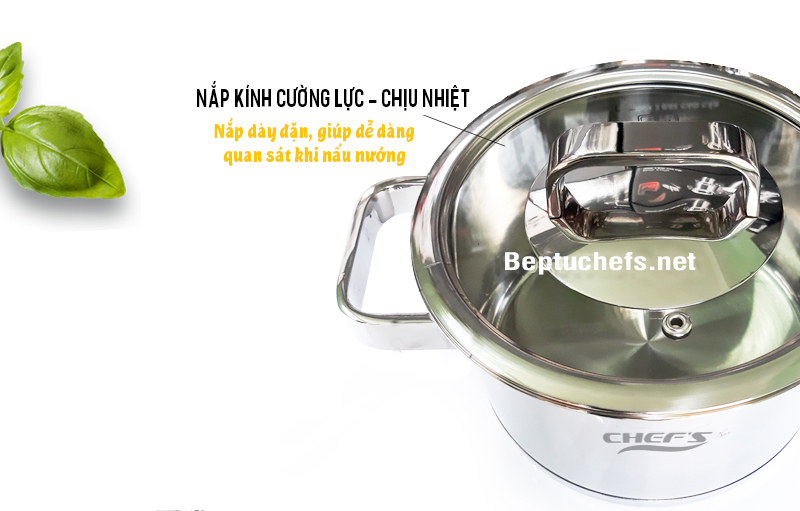Bộ nồi Chefs EH CW6304 và những điều bạn chưa biết