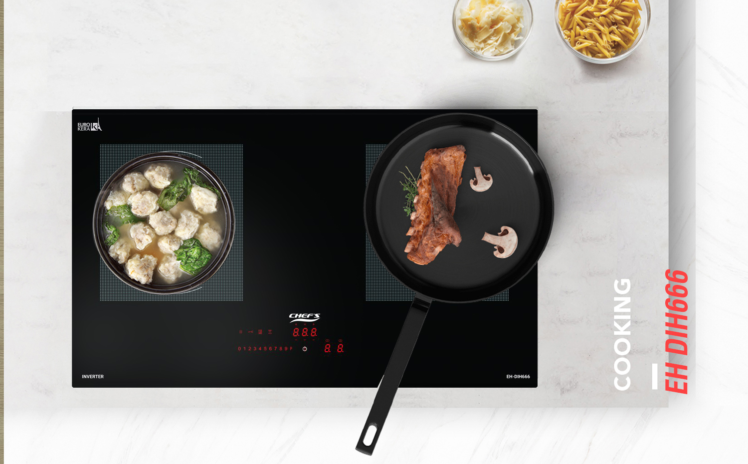 có nên mua bếp từ chefs eh dih666