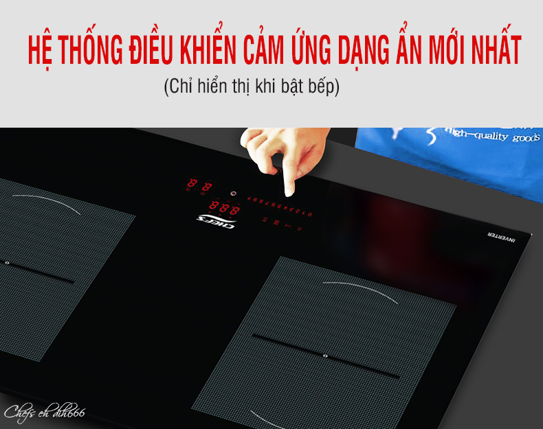 Điều khiển cảm ứng dạng ẩn siêu hiện đại