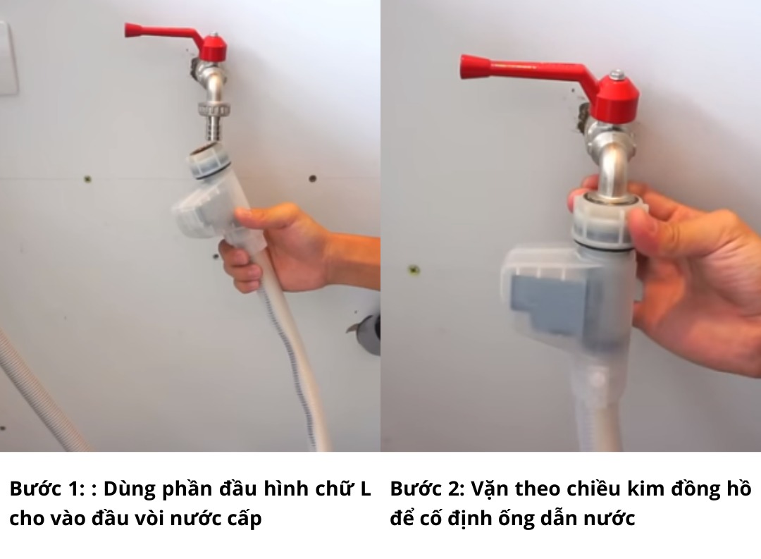 Đường cấp thoát nước của máy rửa bát lắp đặt thế nào?