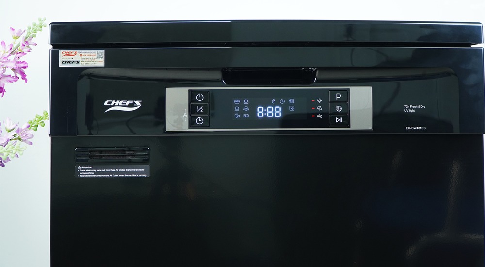 Khắc phục lỗi cơ bản trên máy rửa bát Chefs?