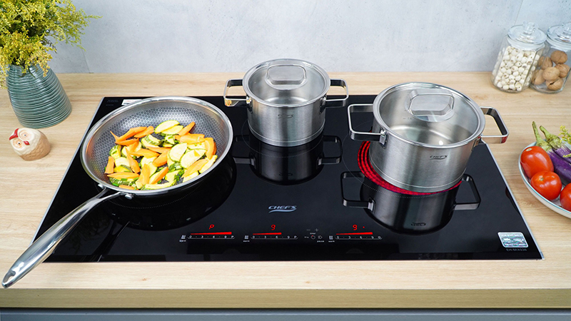 Kinh nghiệm chọn bếp từ Chefs theo diện tích bếp và thói quen nấu nướng