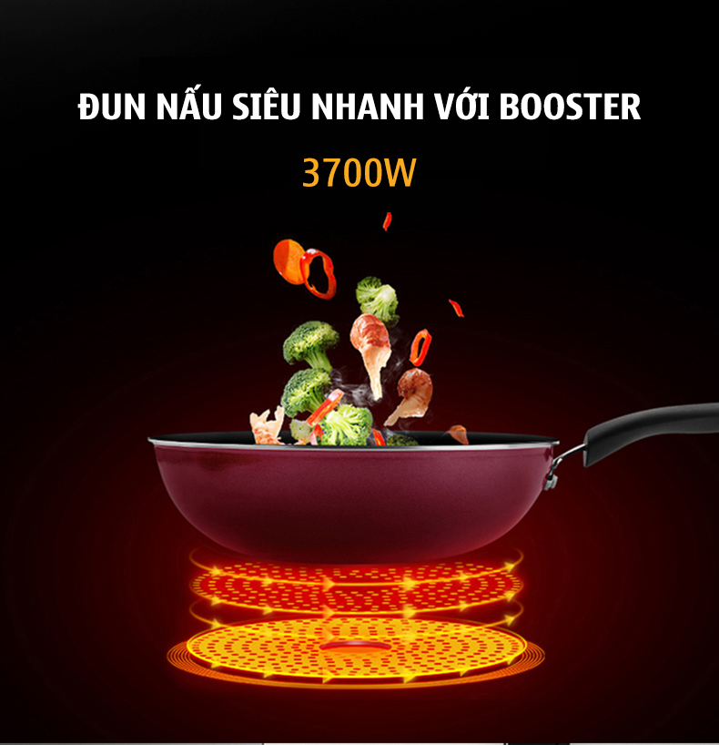 Bếp từ Chefs EH DIH888P(2018) có hiệu năng mạnh mẽ cỡ nào?