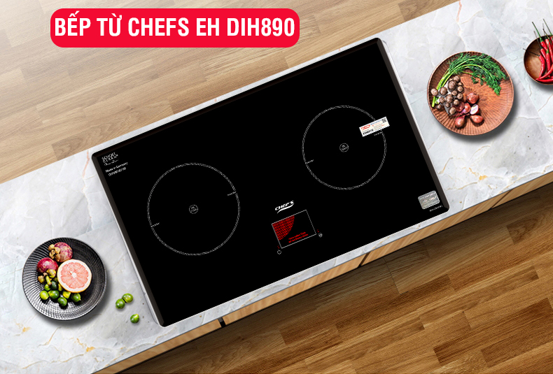 khuyến mãi bếp từ chefs eh dih890