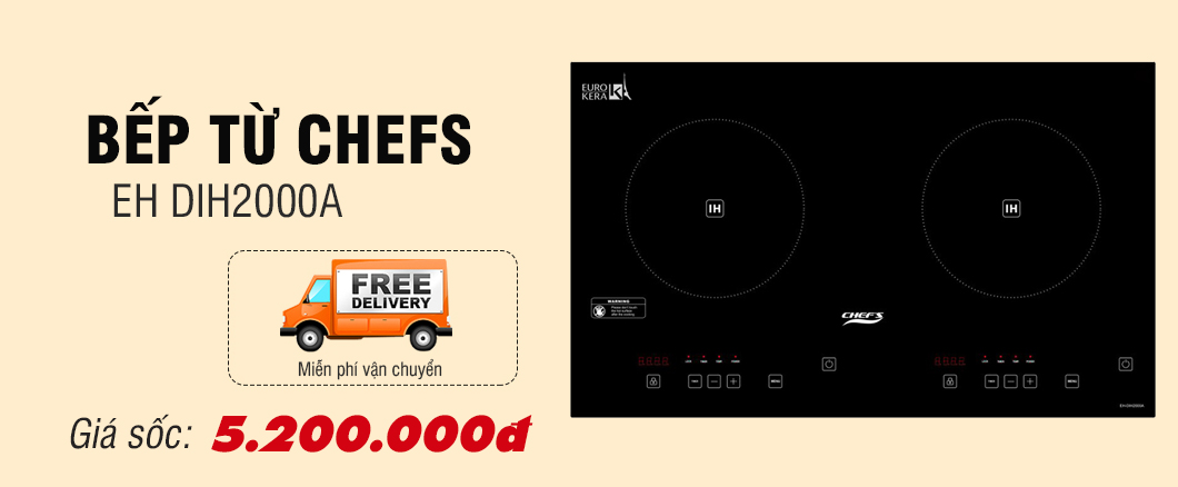 khuyến mãi bếp chefs mùa dịch côvy