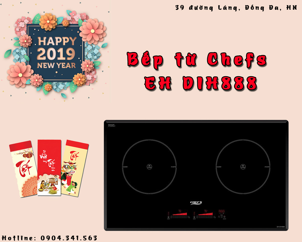 Bếp từ Chefs lì xì khai lộc đầu xuân