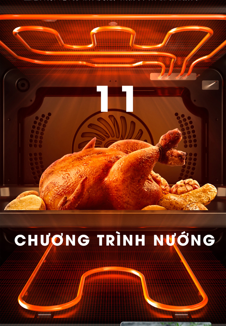 Lò nướng Chefs EH BO600E