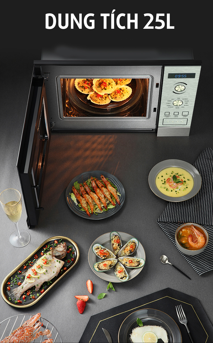 lò vi sóng chefs eh mw801s