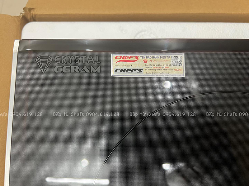 Mặt kính bếp từ Chefs EH DIH220