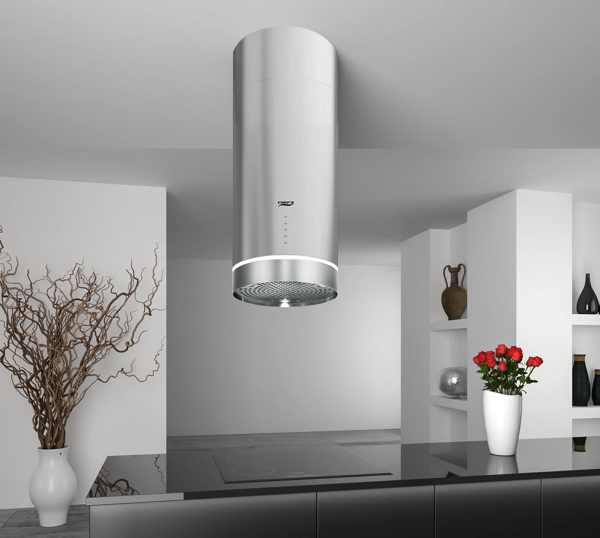 Thiết kế máy hút mùi Chefs EH R822E3