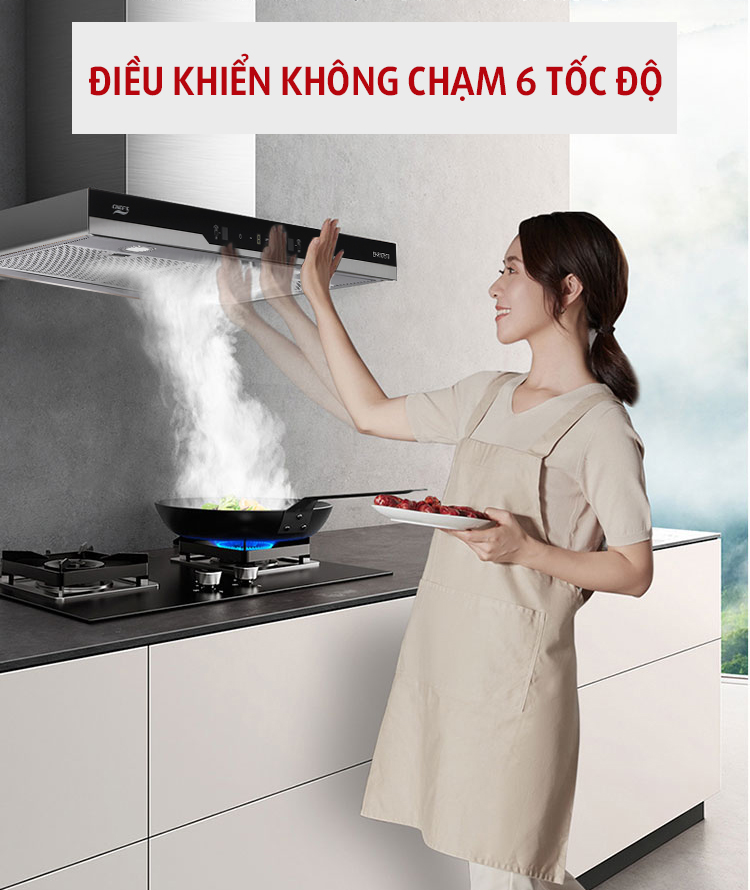 Lý do nên mua máy hút mùi Chefs EH R107E7D