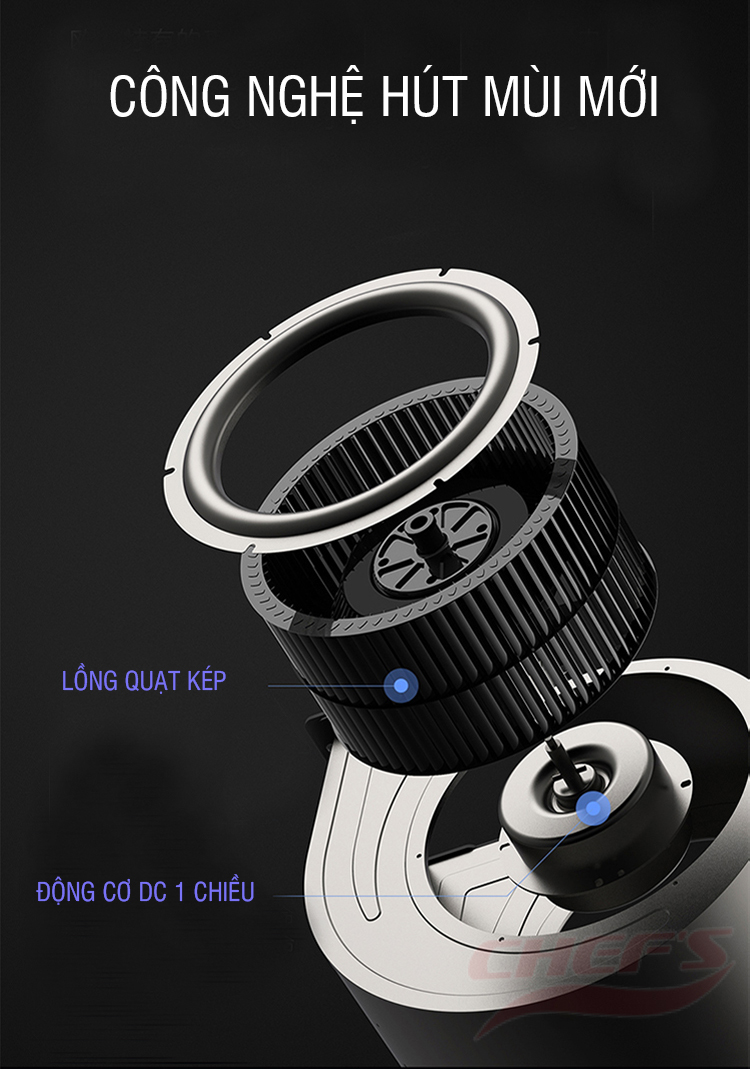 máy hút mùi chefs eh r107e7dc