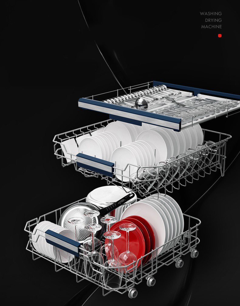 Máy rửa bát Chefs EH DW401EB đa dụng