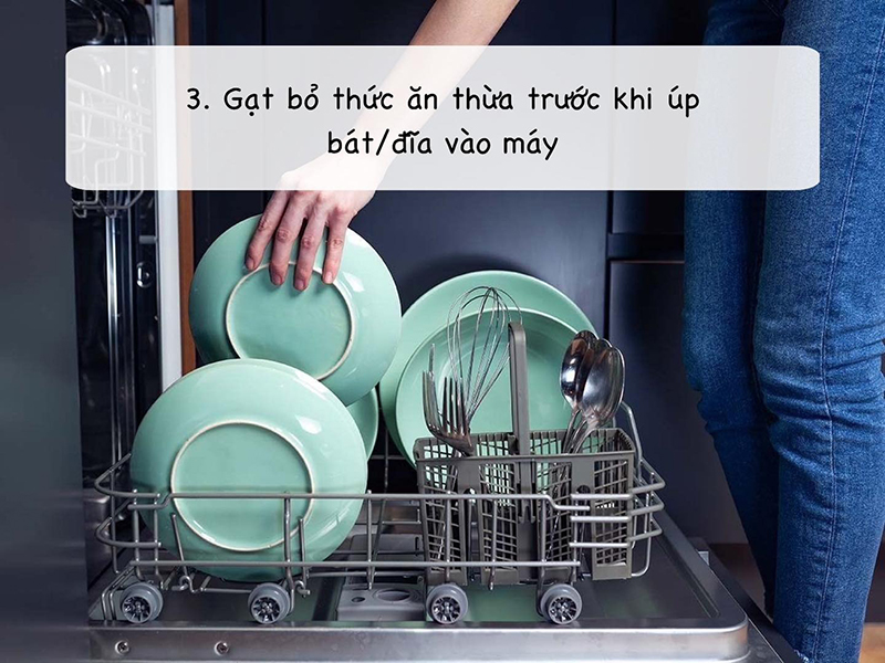 Cách khử mùi hôi, tanh bát đĩa sau khi rửa máy rửa bát