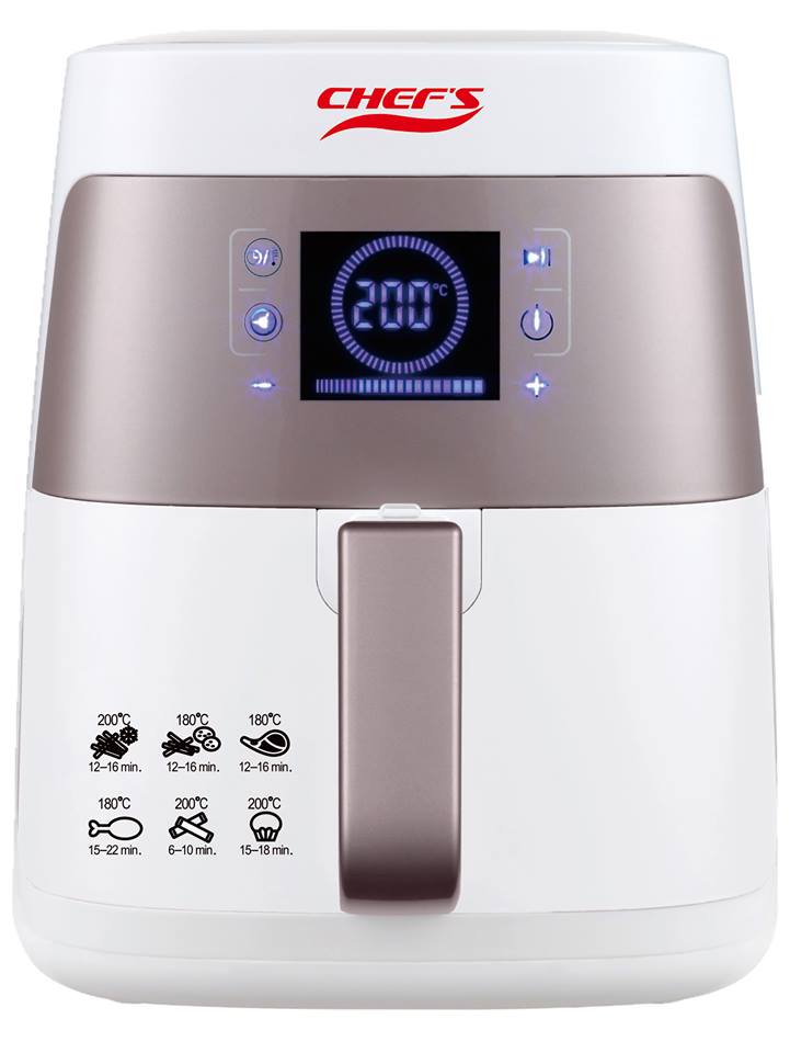 Hình ảnh minh họa nồi chiên không dầu Chefs